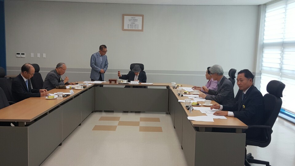 학교법인 금강학원 이사회 참석