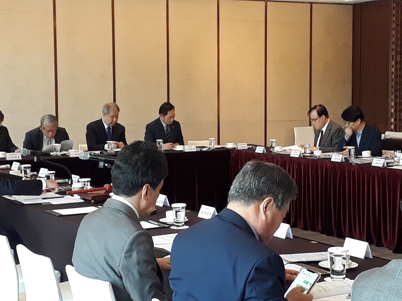 사총협 회장단회의
