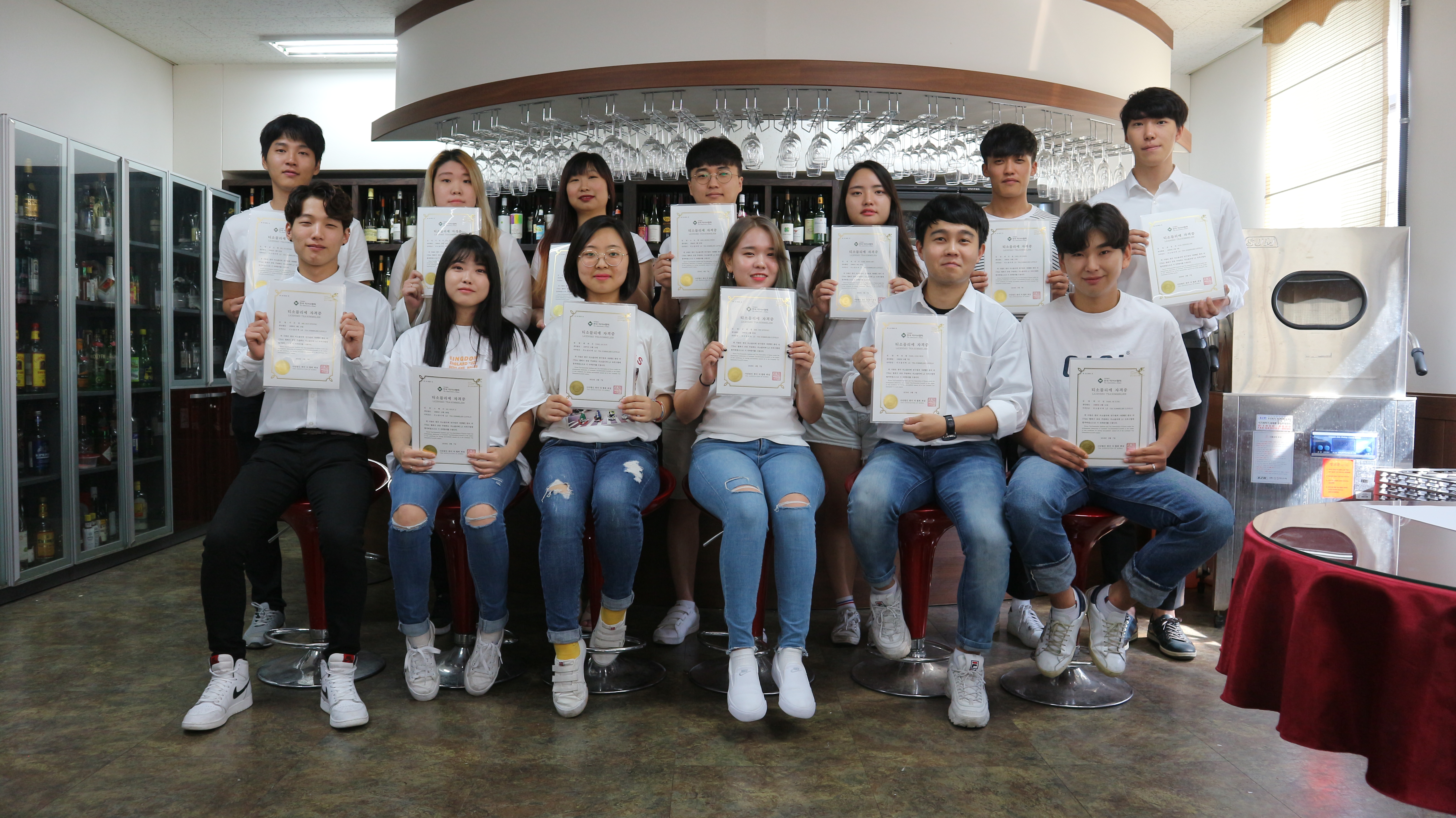 호텔와인식품전공 학생 18명, 티(Tea) 소믈리에 자격증 취득!